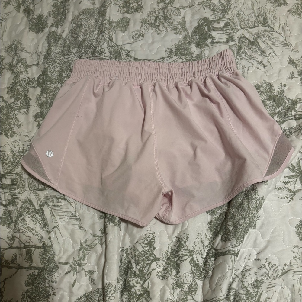 Lululemon sz 8 Hotty Hot Shorts Flush Pink tennis running loungewear barbiecore - Picture 10 of 16
